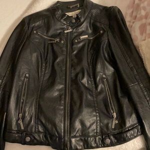 leather jacket
